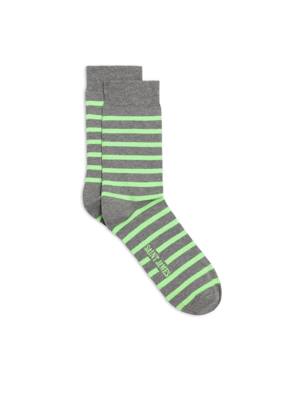 saint james Striped socks GRIS/TONIC