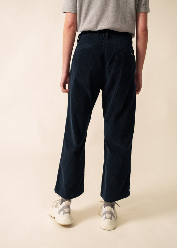 Saint James Tess Velvet Trousers AMIRAL