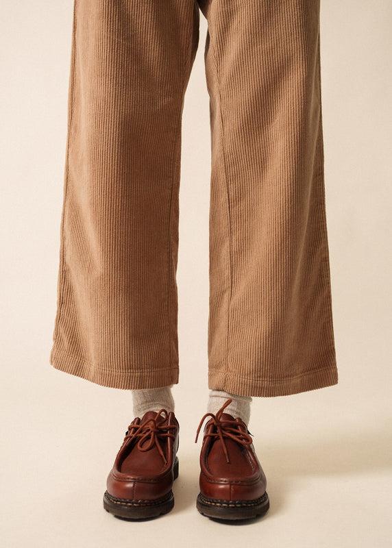 Saint James Tess Velvet Trousers BEIGE FONCE