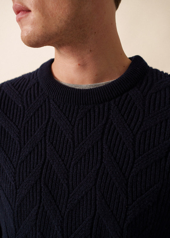 Saint James Tignes Jumper NAVY