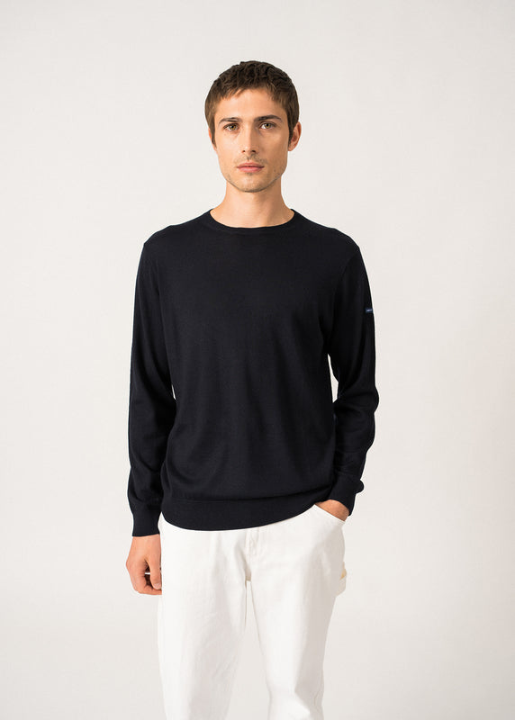 saint james Trieste Lightweight Jumper – wool NAVY