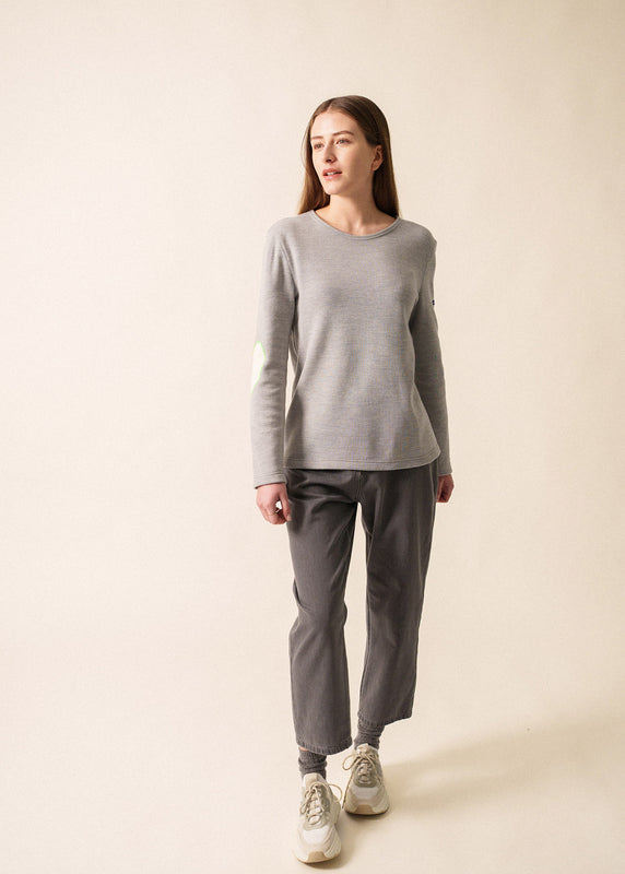 Saint James Vaujany Jumper GRIS/ECRU/TONIC