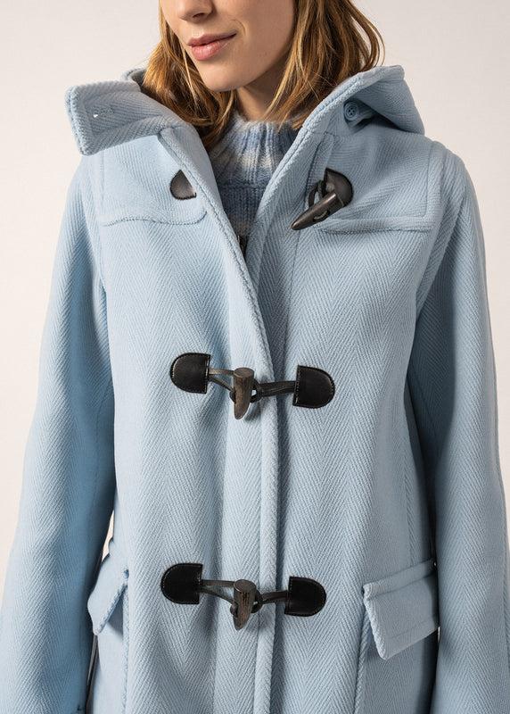 Saint James Venus Classic Duffle-coat CIEL