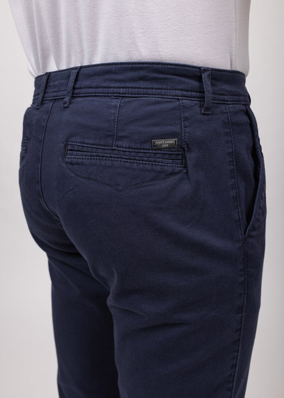 Saint James Voile Eté Chino Pants MARINE