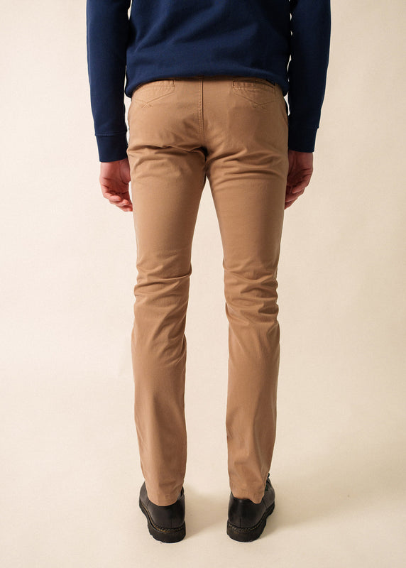 Saint James Voile Hiver Chino Pants BEIGE FONCE