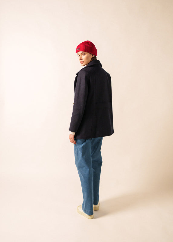 Saint James Voilure Authentic Peacoat NAVY