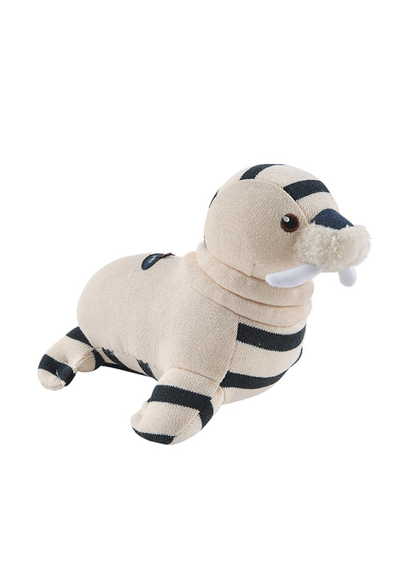 saint james Walrus soft toy ECRU/MARINE