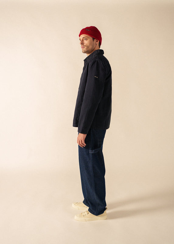 Saint James Zephyr Smock Style Jacket MARINE