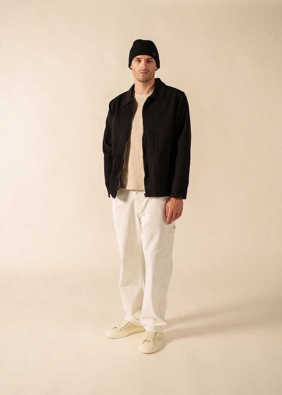 Saint James Zephyr Smock Style Jacket NOIR