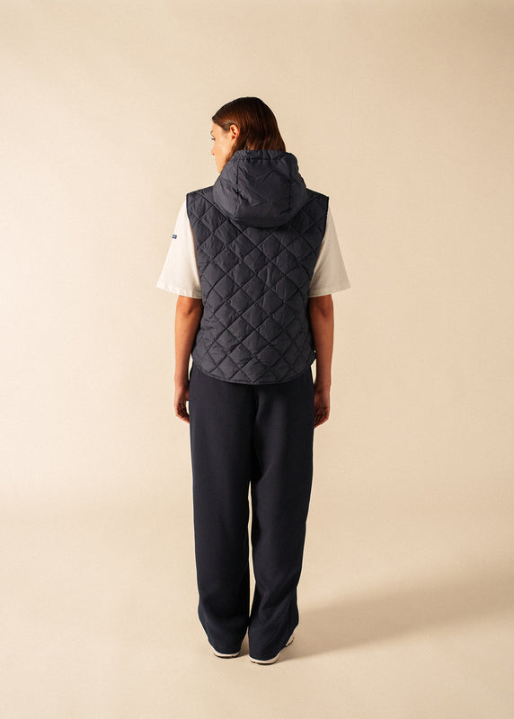 Saint James Ste Jodie Sleeveless Down Jacket AMIRAL