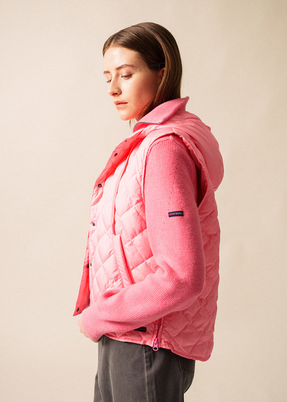 saint james Ste Jodie sleeveless down jacket HOLLYWOOD