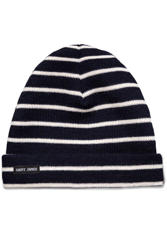 saint james Striped sailor hat for kids MARINE/ECRU