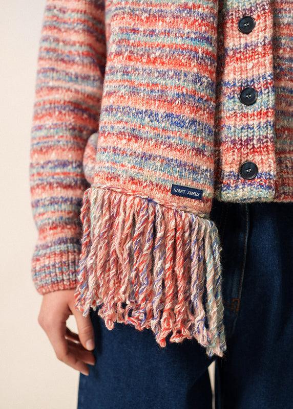 Saint James Zurich Multicolor Scarf – In Wool Blend MULTICO