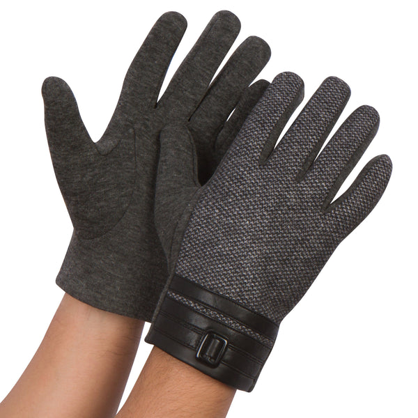 Sakkas Sakkas Enes Warm Fleece Lined Driving Gloves Vegan Minimal Commute Casual