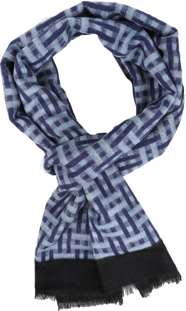 Sakkas Sakkas Jiel Long Wide Classic Multi Colored Pattern UniSex Cashmere Feel Scarf