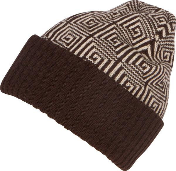 Sakkas Sakkas Lucien Pattern Knit Cap Beanie Hat Warm Light Unisex