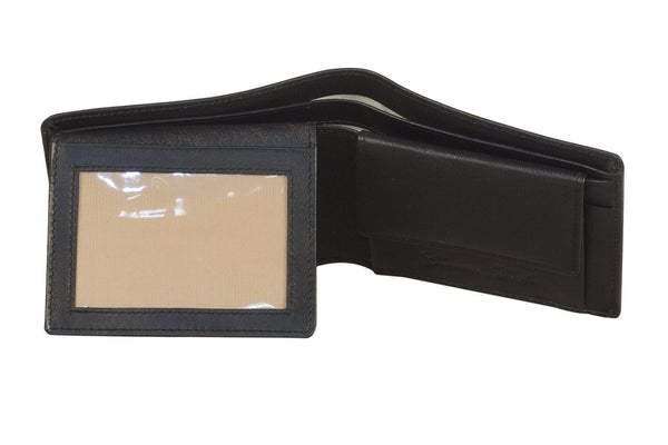 Sakkas Sakkas Men's Leather Bi-fold Wallet -Id Windows / Card Slots With Gift Bag