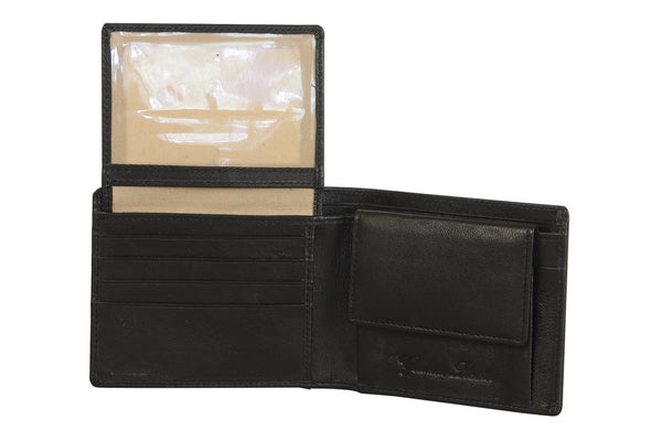 sakkas Sakkas Men's Leather Bi-fold Wallet -Id Windows / Card Slots with Gift Bag