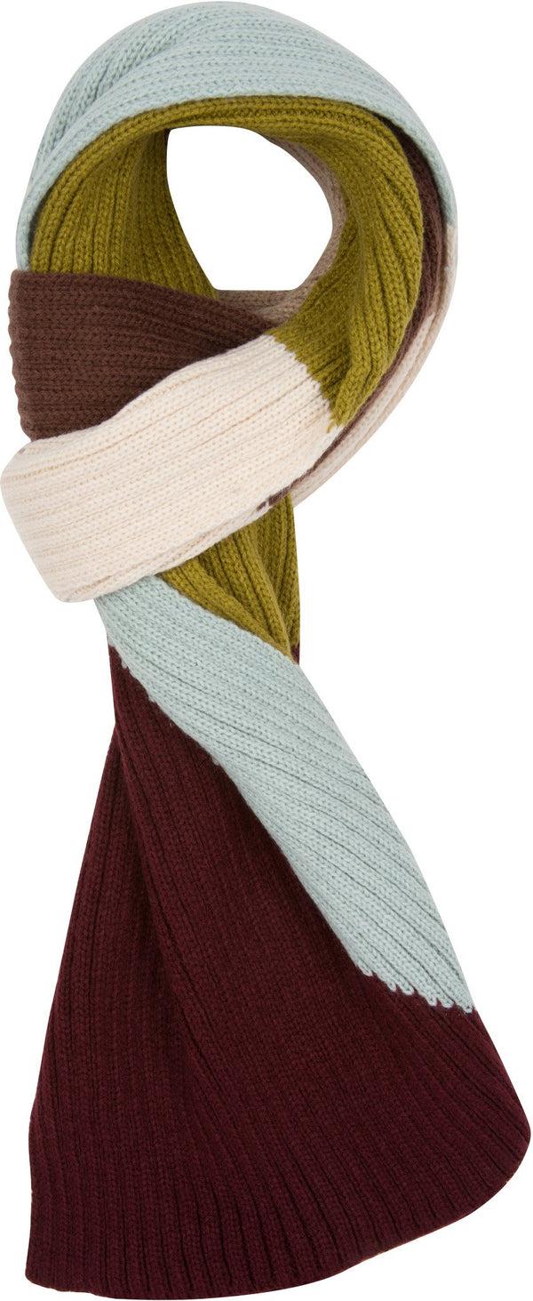 Sakkas Sakkas Miller Unisex Long Ribbed Knit Aztec Winter Scarf