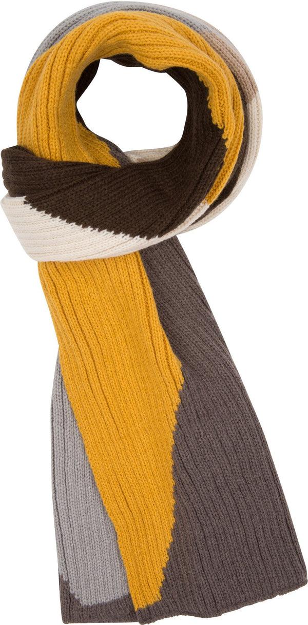 Sakkas Sakkas Miller Unisex Long Ribbed Knit Aztec Winter Scarf