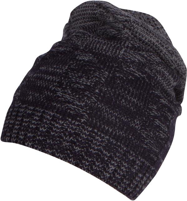 sakkas Sakkas Nils Slouchy Beanie Hat Warm and Cozy Heather and Patterned