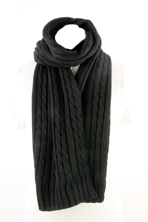 sakkas Sakkas Ellington Unisex Knit Scarf sakkas Sakkas Ellington Unisex Knit Scarf