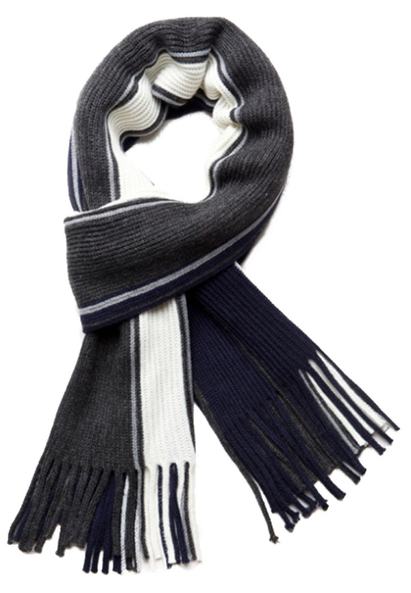 Sakkas Sakkas Taylor Striped Unisex Scarf
