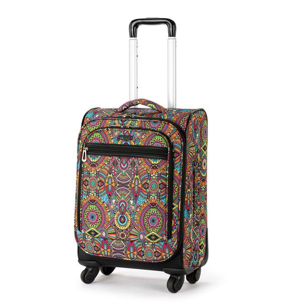 Sakroots 21" Spinner Carry On Luggage Rainbow Wanderlust