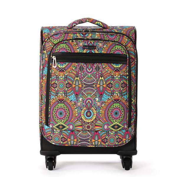 sakroots 21" Spinner Carry On Luggage Rainbow Wanderlust