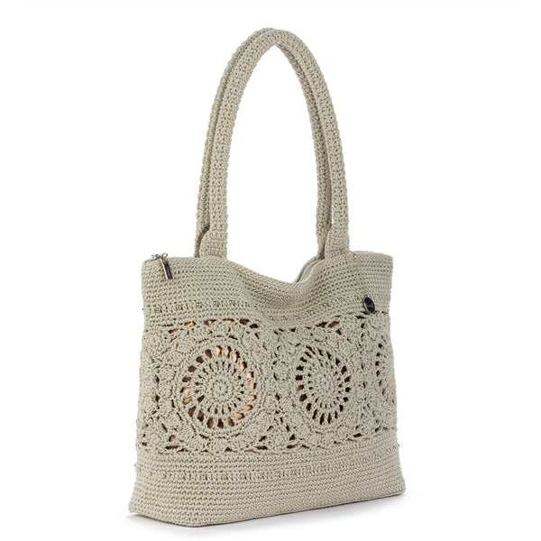 Sakroots Crafted Classic Carryall Natural Grey Medallion