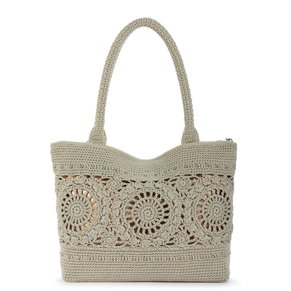 Sakroots Crafted Classic Carryall Natural Grey Medallion