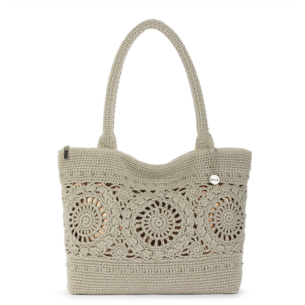 sakroots Crafted Classic Carryall Natural Grey Medallion