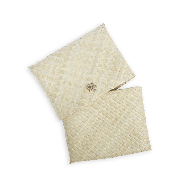 Sakroots Jasper Double Disc Earrings Ecru Multi Beads