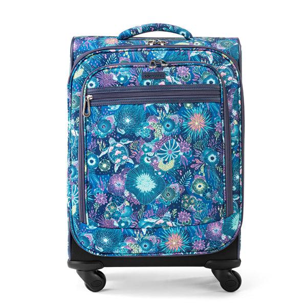 Sakroots On The Go 21" Spinner Luggage Bundle Royal Blue Seascape
