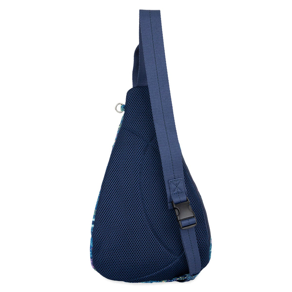 Sakroots On The Go Sling Backpack Royal Blue Seascape