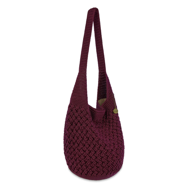 Sakroots 120 Hobo Black Cherry Cozy Weave