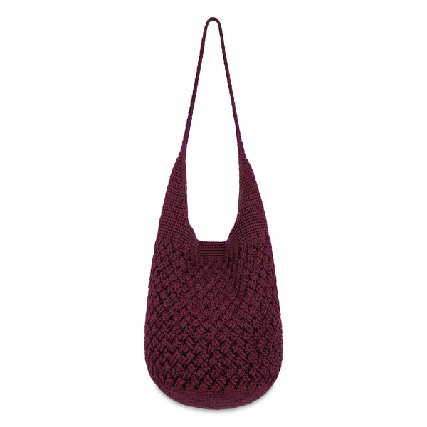Sakroots 120 Hobo Black Cherry Cozy Weave