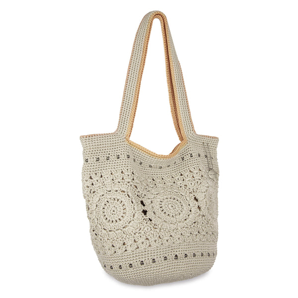 Sakroots 120 Tote Natural Medallion