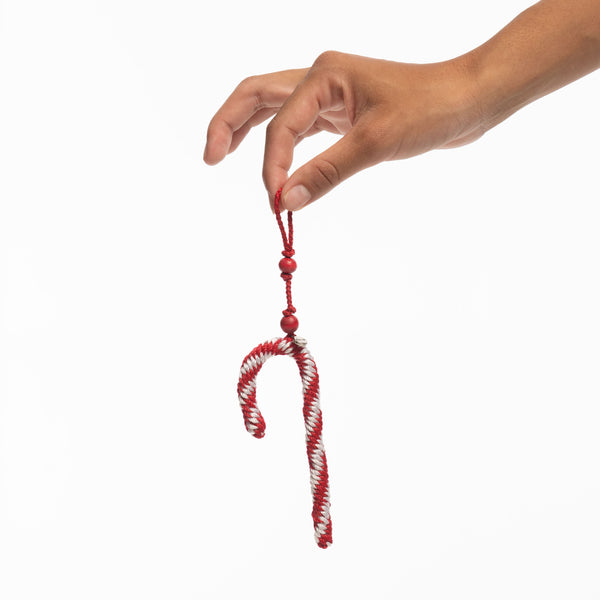 Sakroots 9 Piece Ornament Set Candy Canes