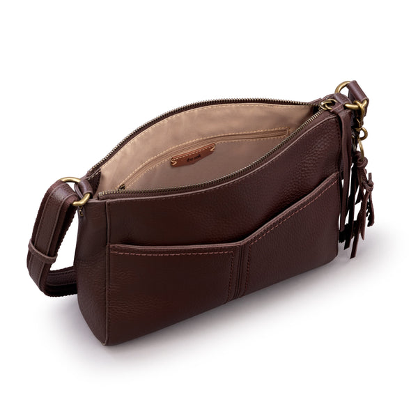 Sakroots Alameda Crossbody Mahogany