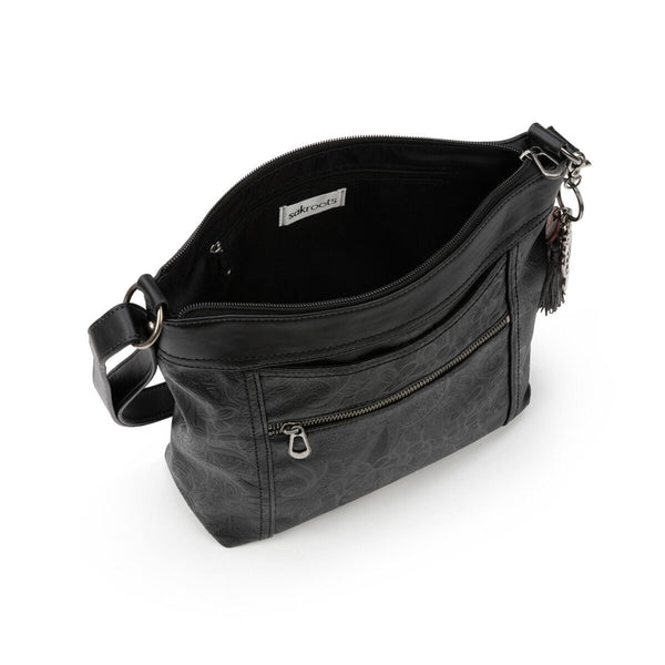 Sakroots Arcadia Crossbody Black