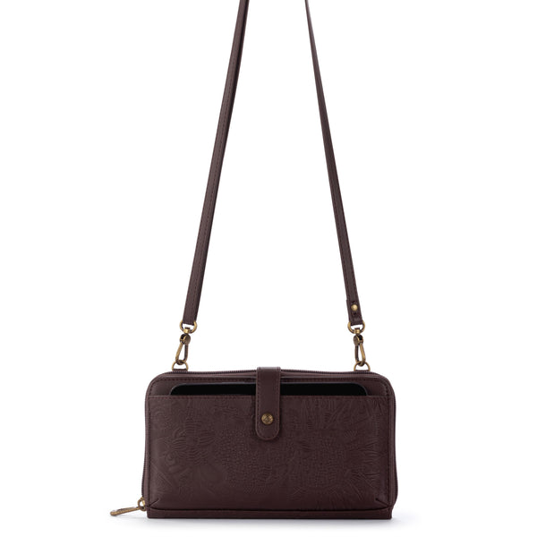 Sakroots Arcadia Smartphone Wallet Mahogany