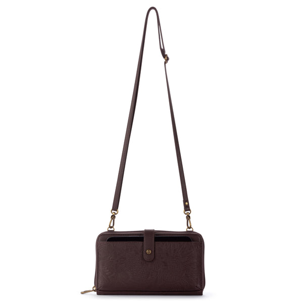 Sakroots Arcadia Smartphone Wallet Mahogany