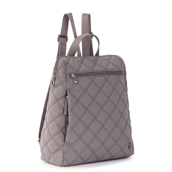 Sakroots Arlo Backpack Mushroom Diamond Quilted