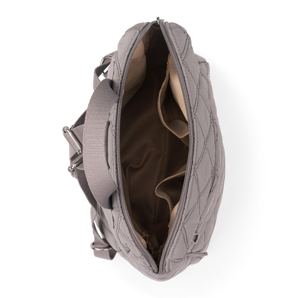 Sakroots Arlo Backpack Mushroom Diamond Quilted