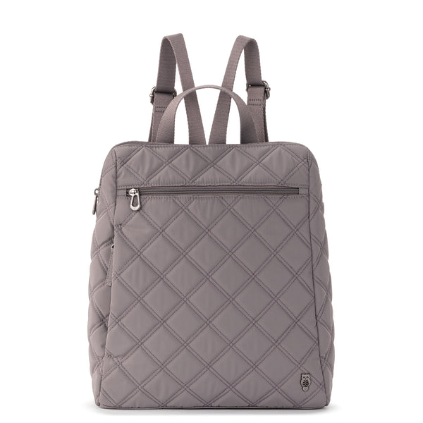 sakroots Arlo Backpack Mushroom Diamond Quilted