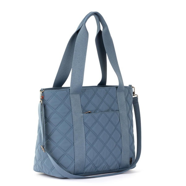 Sakroots Arlo Large Tote Maritime Diamond Quilted