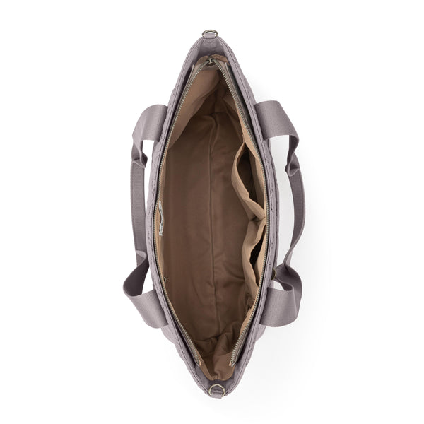 Sakroots Arlo Large Tote Mushroom Diamond Quilted