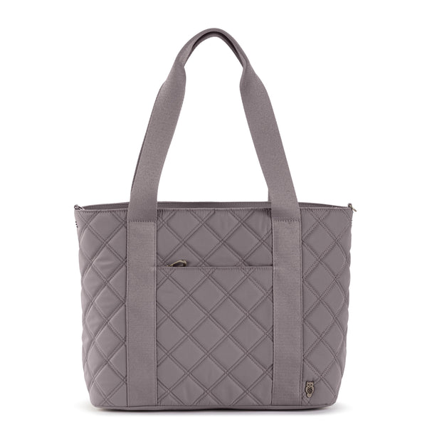 sakroots Arlo Large Tote Mushroom Diamond Quilted