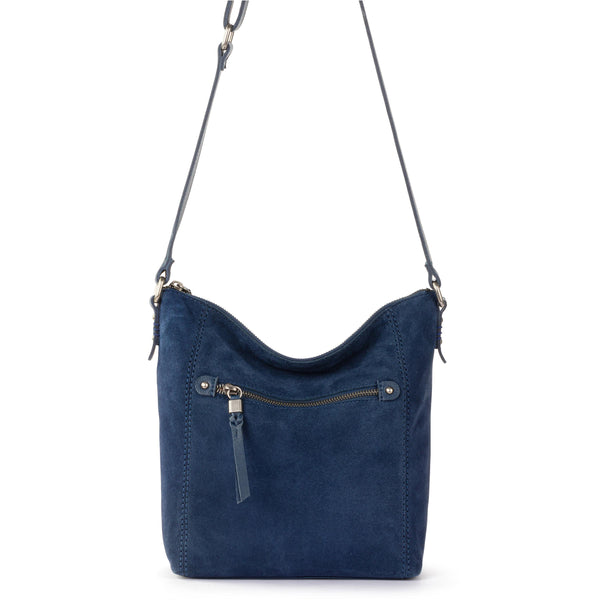 Sakroots Ashland Crossbody Indigo Suede